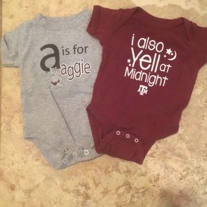 ❗️Last Chance❗️Texas A&M onesie bundle